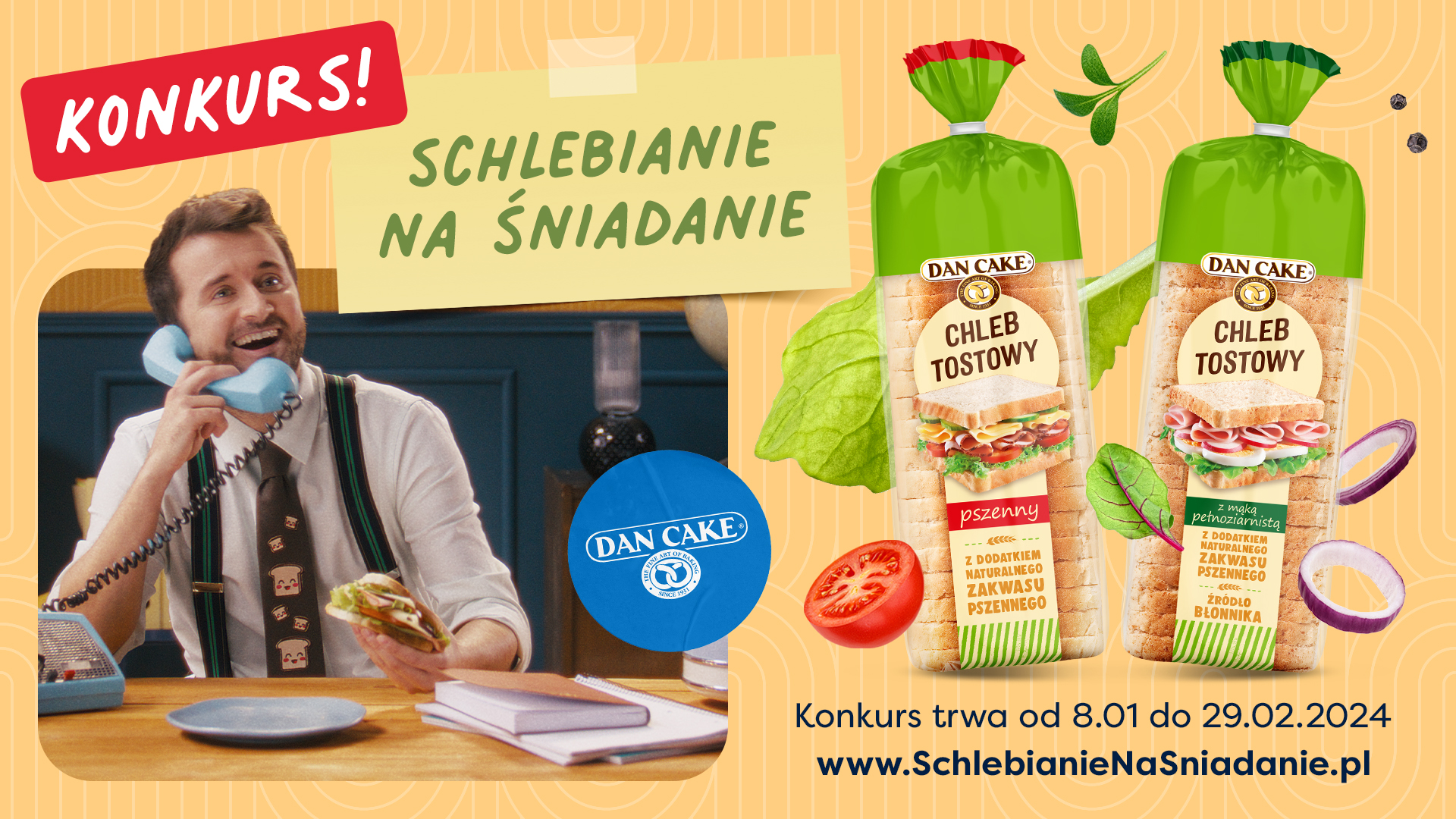 Centrum Schlebiania – wystartowała kampania marki Dan Cake