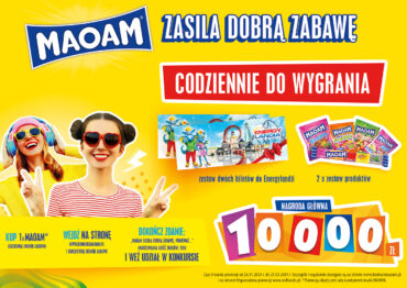 MAOAM zasila dobrą zabawę